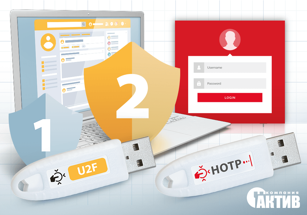 «Железная» защита аккаунтов аутентификаторами Рутокен